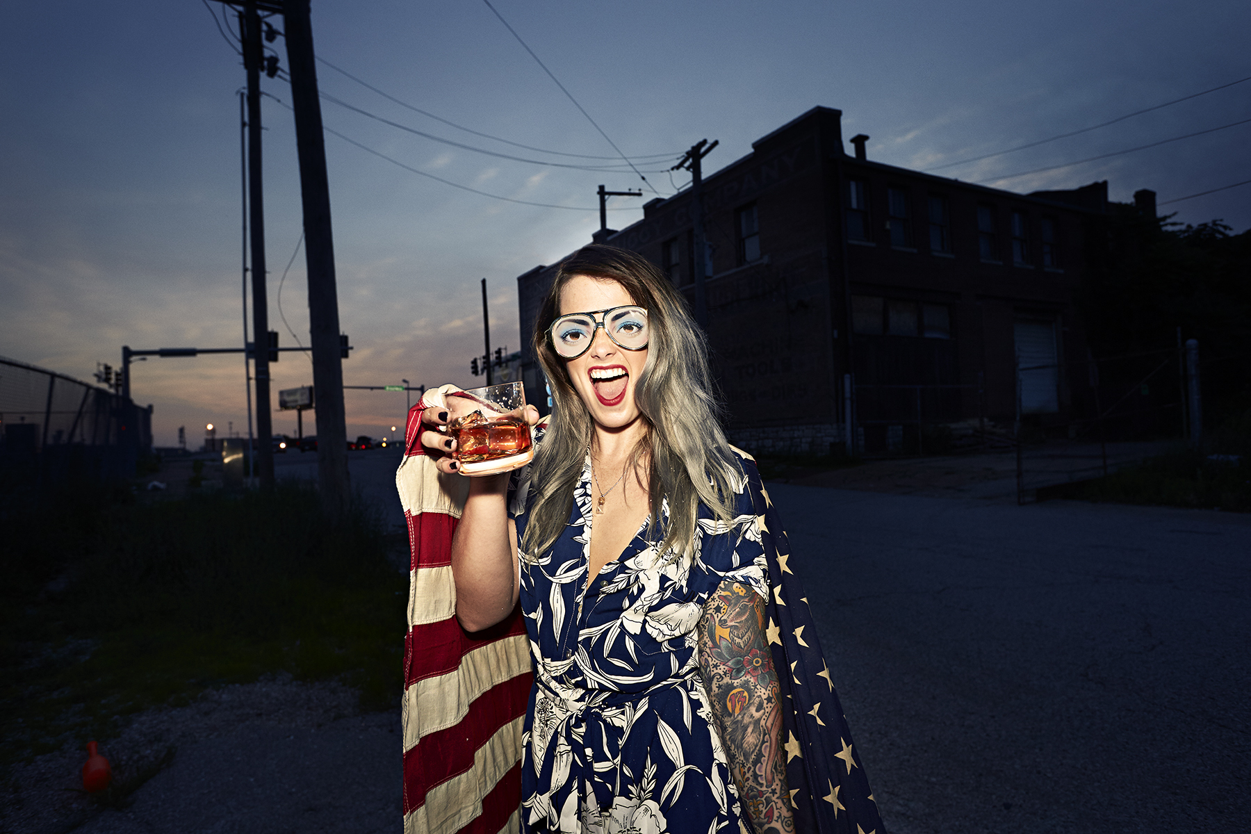 BRIAN CUMMINGS STILLS  & MOTION - Rebel Yell Bourbon "4th"
