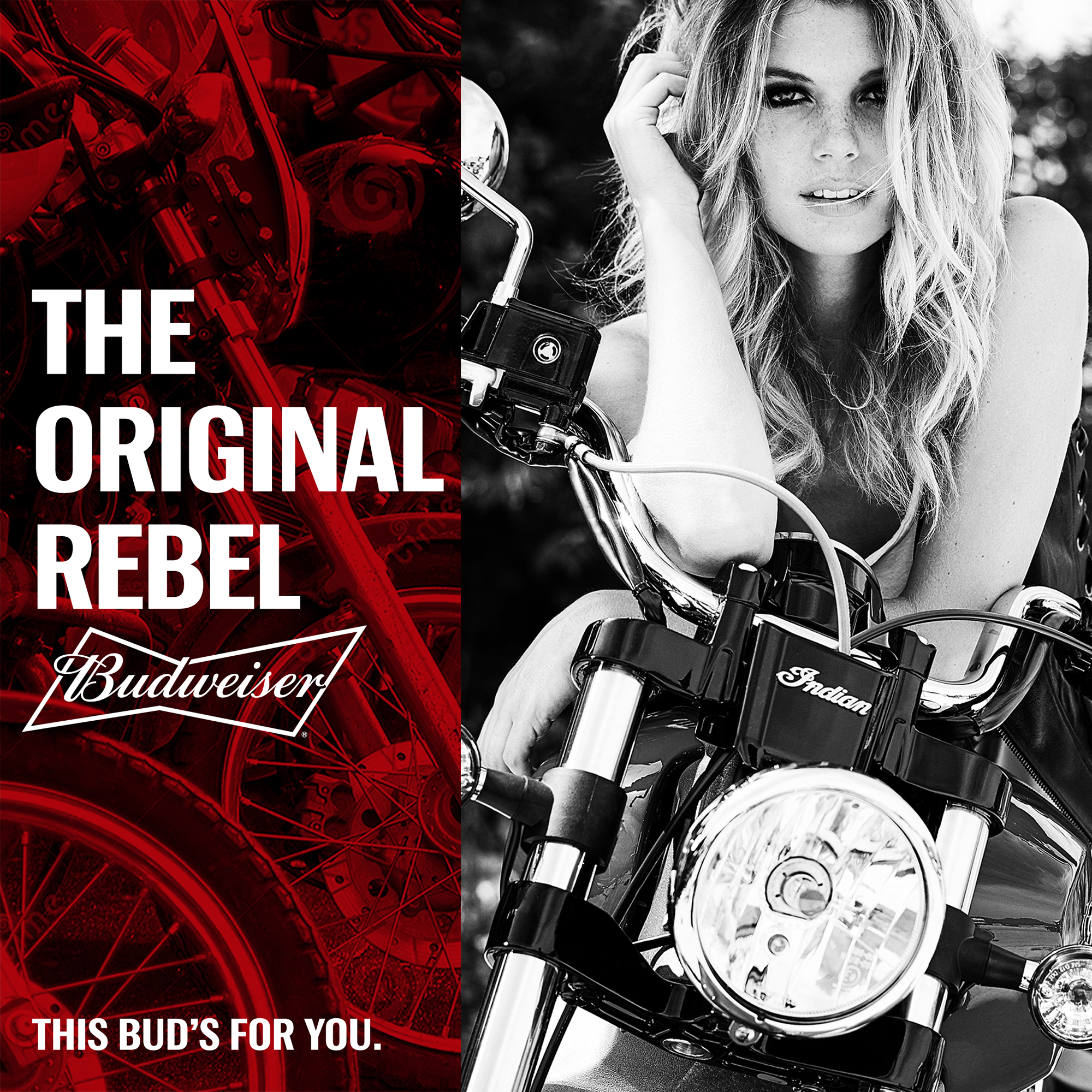 The Original Rebel - Budweiser Motorcycle Campaign
