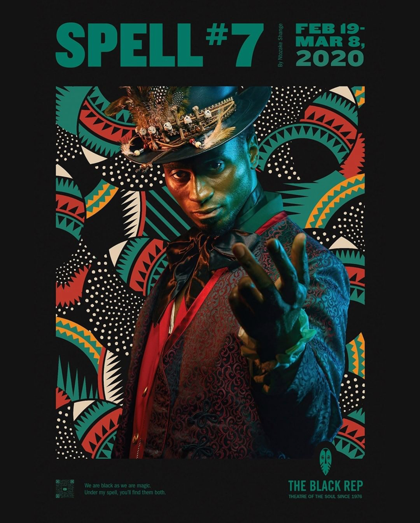The Black Rep Theatre "Spell #7" - One Sheet